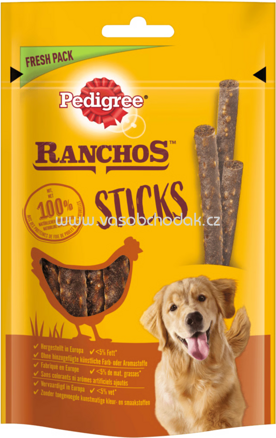 Pedigree Ranchos Sticks mit Huhn, 60g