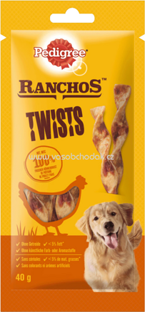 Pedigree Ranchos Twist mit Huhn, 40g