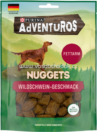 Purina AdVENTuROS Nuggets Wildschwein, 90g