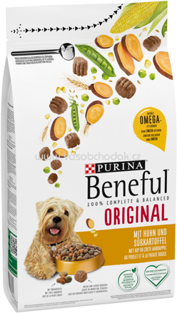 Purina Beneful Original mit Huhn, Süßkartoffel und Vitaminen, 1,4 kg