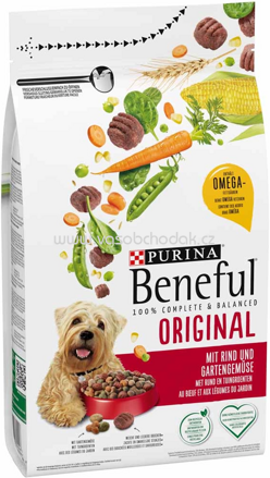 Purina Beneful Original mit Rind, Gartengemüse und Vitaminen, 1,4 kg