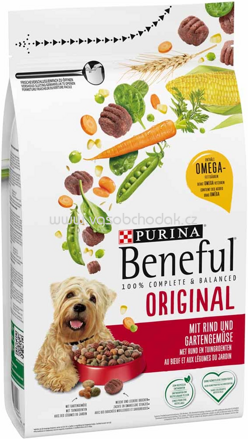 Purina Beneful Original mit Rind, Gartengemüse und Vitaminen, 7kg