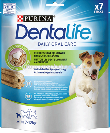 Purina Dentalife Daily Oral Care Mini, 7-12 kg, 7 St