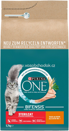 Purina ONE Sterilcat reich an Huhn und Weizen, 5,7 kg