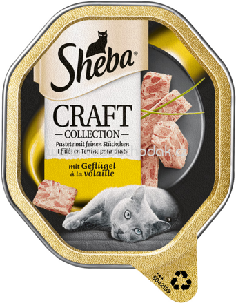 Sheba Schale Craft Collection mit Geflügel, 85g