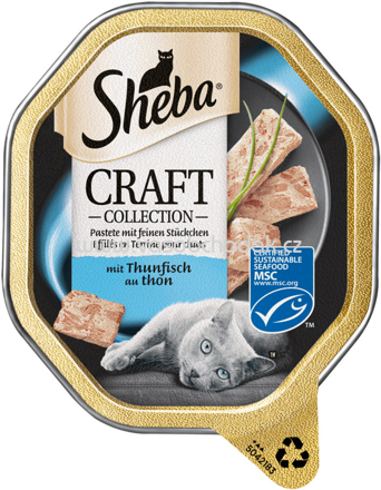 Sheba Schale Craft Collection mit Thunfisch, 85g