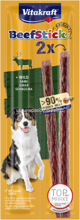 Vitakraft Beef Stick Original Wild, 2 St, 24g