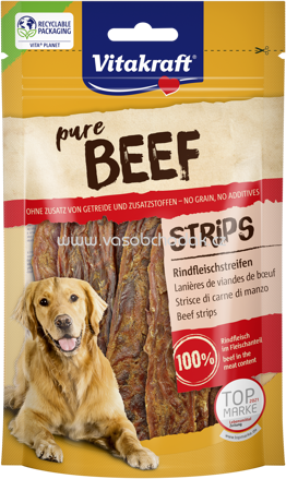 Vitakraft BEEF STRIPS Rindfleischstreifen, 80g