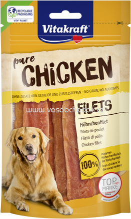 Vitakraft CHICKEN FILETS Hühnchenfilet, 80g