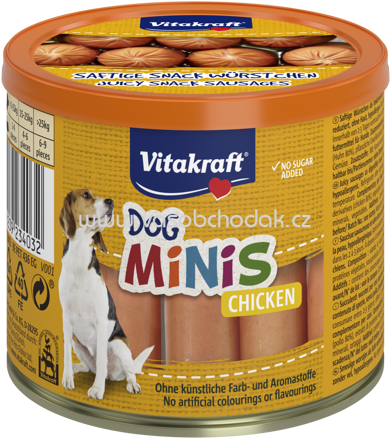 Vitakraft Dog Minis Chicken, 12 St, 120g