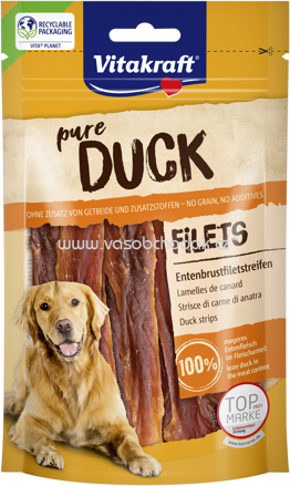 Vitakraft DUCK FILETS Entenbrustfiletstreifen, 80g