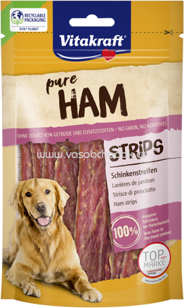 Vitakraft HAM STRIPS Schinkenstreifen, 80g