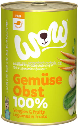 Wow Ergänzungsfutter Gemüse & Obst, 400g