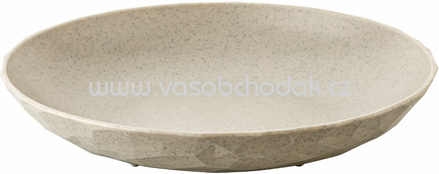 Koziol Tiefer Teller Club Plate Sand, 2 St