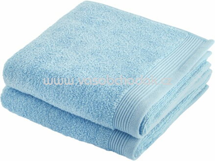 Möve For Frottana Frottier-Gästehandtücher blau, 2 St