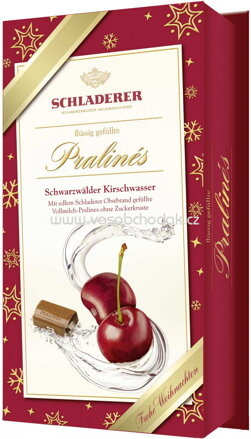 Schladerer Pralinés Schwarzwälder Kirschwasser, 127g