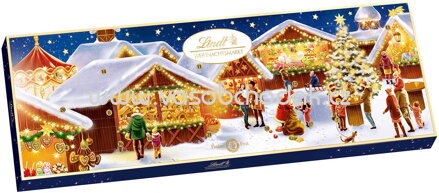 Lindt Weihnachtsmarkt Adventskalender, 250g