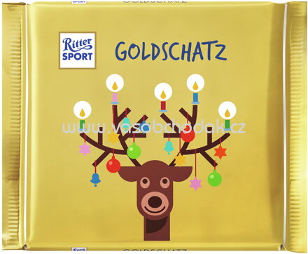 Ritter Sport Weihnacht Goldschatz, 145g Ritter Sport Weihnacht Goldschatz, 145g