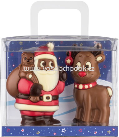 Weibler Geschenkpackung Weihnachtsmann und Rentier, 150g
