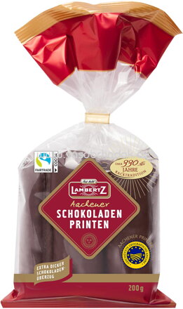 Lambertz Aachener Schokoladen Printen, 200g