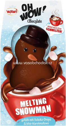 OH WOW! Chocolate Melting Snowman Schoko-Chips, 75g