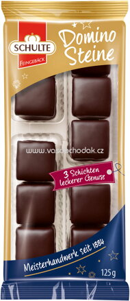Schulte Dominosteine Zartbitter, 125g Schulte Dominosteine Zartbitter, 125g
