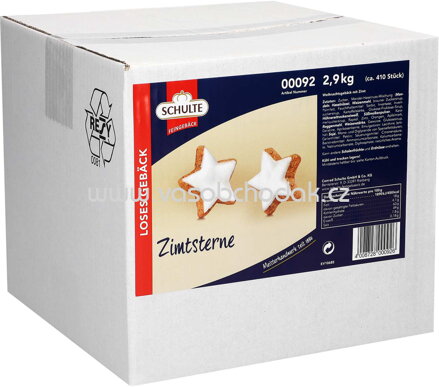 Schulte Zimtsterne, 2,9 kg Schulte Zimtsterne, 2,9 kg