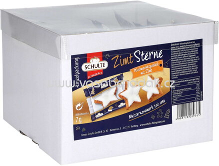 Schulte Zimtsterne, 80 St, 560g Schulte Zimtsterne, 80 St, 560g