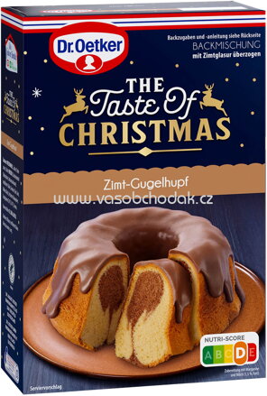 Dr.Oetker The Taste Of Christmas Zimt Gugelhupf, 610g Dr.Oetker The Taste Of Christmas Zimt Gugelhupf, 610g