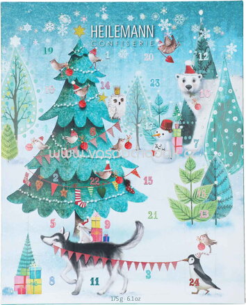 Heilemann Kinder Adventskalender, 175g (stromek a zvířátka)