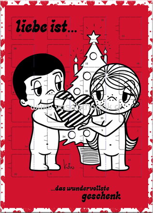 Pos Innovation Liebe ist... Adventskalender, 65g