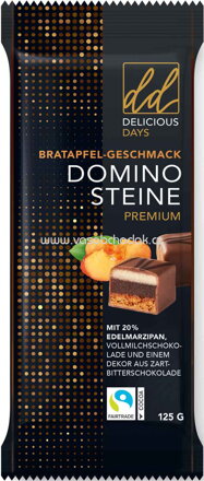 Schulte Premium Dominosteine Bratapfel Vollmilch, 125g Schulte Premium Dominosteine Bratapfel Vollmilch, 125g