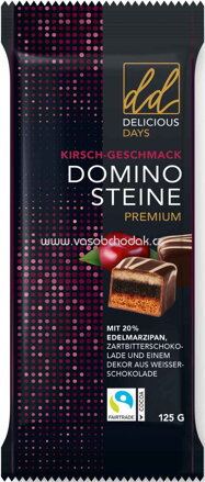 Schulte Premium Dominosteine Kirsch Zartbitter, 125g Schulte Premium Dominosteine Kirsch Zartbitter, 125g