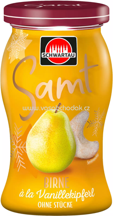 Schwartau Samt Winter Konfitüre Birne à la Vanillekipferl, 270g