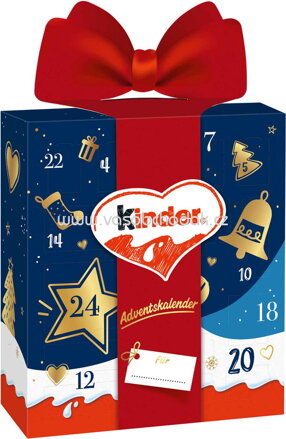 Kinder Giftbox Adventskalender, 214g