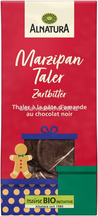 Alnatura Marzipan-Taler Zartbitter 100g