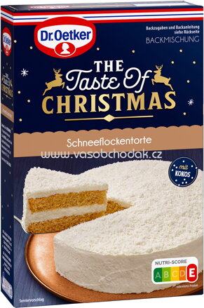 Dr.Oetker The Taste Of Christmas Schneeflockentorte, 357g Dr.Oetker The Taste Of Christmas Schneeflockentorte, 357g
