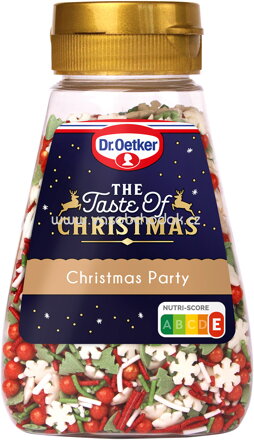 Dr.Oetker The Taste Of Christmas Streudekor Christmas Party, 110g Dr.Oetker The Taste Of Christmas Streudekor Christmas Party, 110g