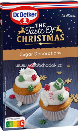 Dr.Oetker The Taste Of Christmas Sugar Decorations, 11g Dr.Oetker The Taste Of Christmas Sugar Decorations, 11g