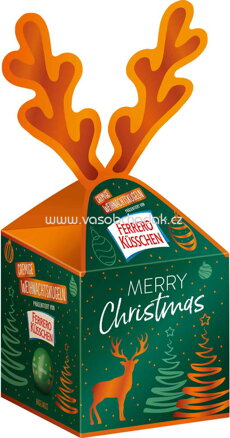 Ferrero Küsschen Cremige Weihnachtskugeln Rentier Geschenk, 180g