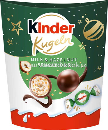 Kinder Kugeln Milk & Hazelnut Sensations, 90g