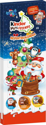 Kinder Mini Friends Adventskalender, 164g