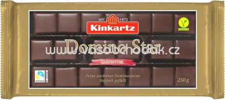 Kinkartz Domino Star Zartbitter, 250g