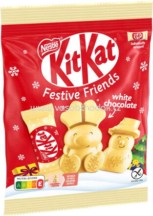 KitKat Festive Friends White, 8 St, 65g