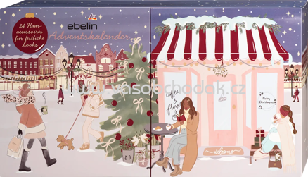 ebelin Adventskalender Haarschmuck 2025, 1 St