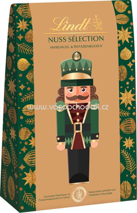 Lindt Nuss Sélection Pistazien- & Haselnusskugeln Tasche, 127g