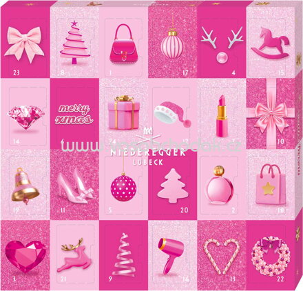 Niederegger Adventskalender Glam Edition, 2025, 177g
