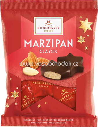 Niederegger Marzipan Weihnachtssterne, 87g