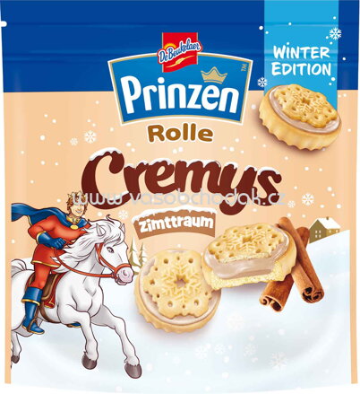DeBeukelaer Prinzen Rolle Cremys Zimttraum, 172g DeBeukelaer Prinzen Rolle Cremys Zimttraum, 172g