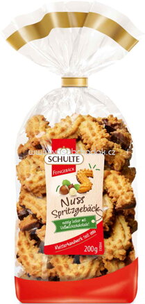 Schulte Nuss Spritzgebäck, 200g Schulte Nuss Spritzgebäck, 200g